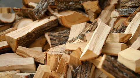 Firewood Stock Footage 37313235