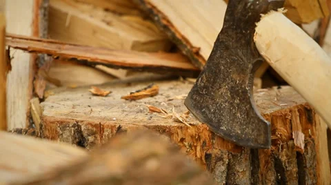 Firewood Stock Footage 37313649