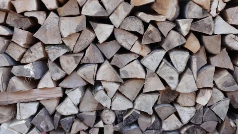 Firewood Stock Footage 122851214