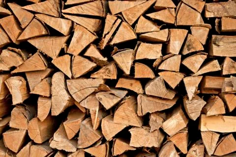 Firewood logs Stock Photos
