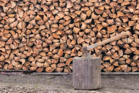 Firewood. Stock Photos