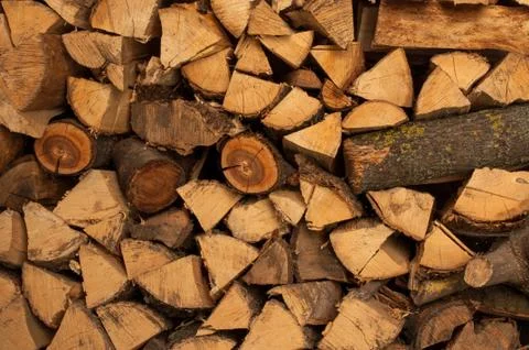 Firewood. Fotos Stock