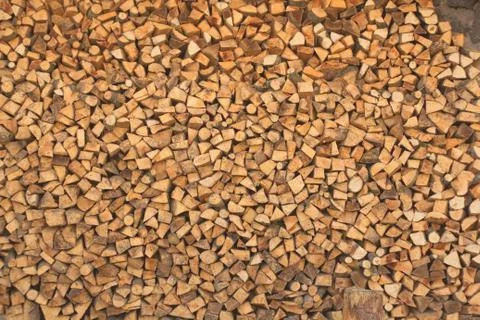 Firewood texture Stock Photos