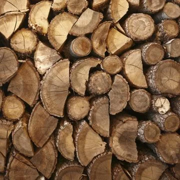 Firewood for the winter Stock Photos