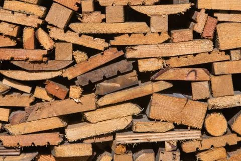 Firewood for the winter time Stock Photos
