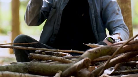 Firewood2 Video stock 301776820