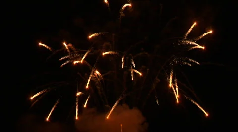 Firework 01 Stock Footage 87936
