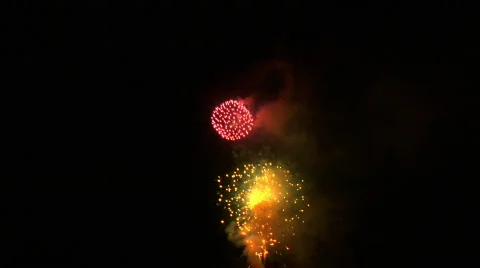Firework 09 Stock Footage 87971