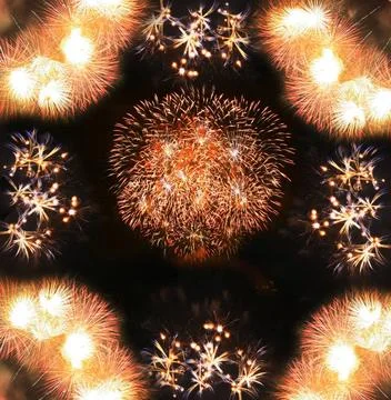 Firework 1 A collage of exploding fireworks Copyright: xZoonar.com/Galynax... 写真素材
