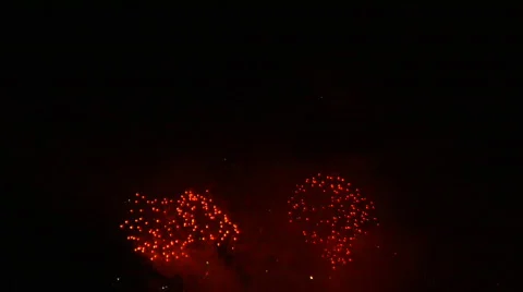 Firework 14 Stock Footage 88011
