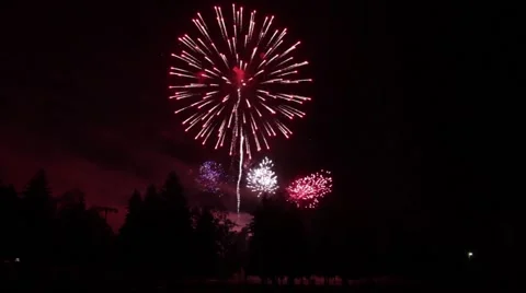 Firework 2 動画素材 43264452