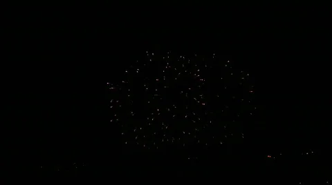 Firework 21 Stock Footage 88029