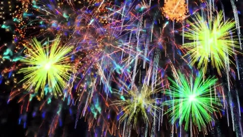 Firework 3 Stock Footage 329479341
