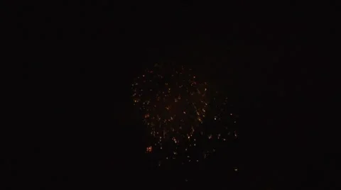 Firework 33a Stock Footage 8600813