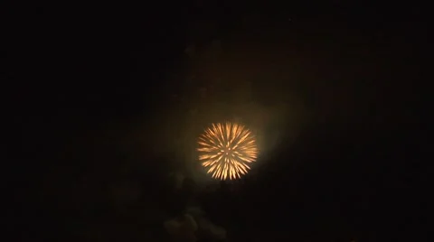 Firework 33b Stock Footage