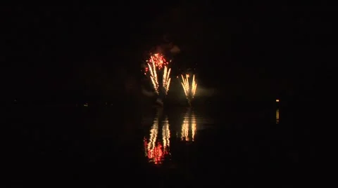 Firework 48  Stock Footage 8601393