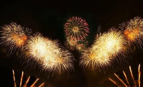 Firework 6 A collage of exploding fireworks Copyright: xZoonar.com/Galynax... 写真素材