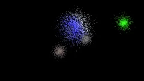Firework abstract background. Stock Footage 87061203