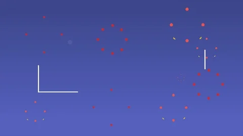 Firework animation for Merry Christmas 스톡 동영상 98332880