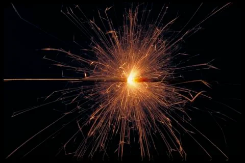 Firework asterisk Stock Photos