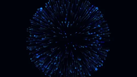 Firework background. Loop Video stock 83359470