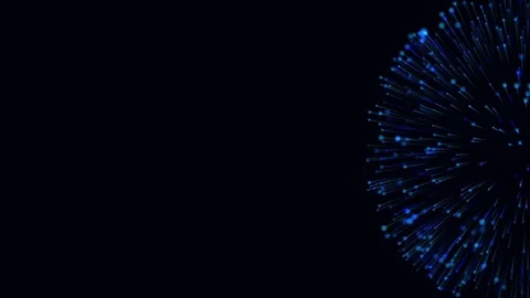 Firework background. Loop Stock Footage 83359477