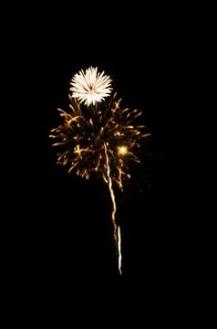Firework for background,Fireworks light up the sky,New Year celebration Stock Photos
