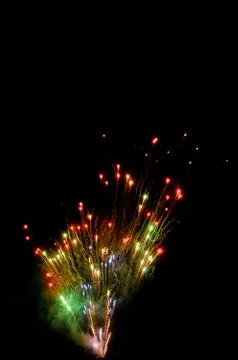 Firework for background,Fireworks light up the sky,New Year celebration Stock-Fotos