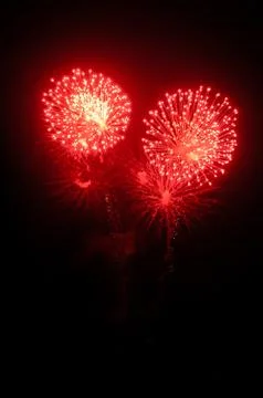 Firework for background,Fireworks light up the sky,New Year celebration Stock-Fotos
