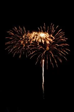 Firework for background,Fireworks light up the sky,New Year celebration Stock-Fotos