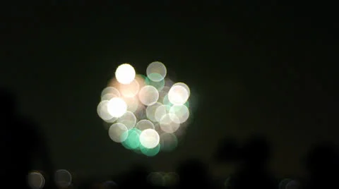 Firework Bokeh 5 Stock-Footage 26179677
