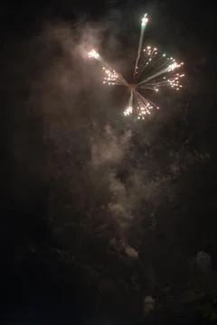 Firework bursting Stock Photos