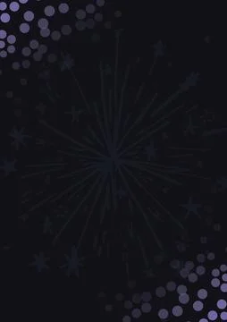 Firework bursting sparkle background Stock Illustration