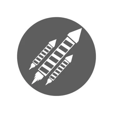 Firework celebration explosion icon. Vector graphic Illustrazione stock
