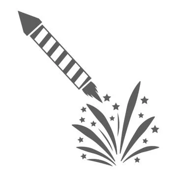 Firework celebration explosion icon. Vector graphic Stock Illustration