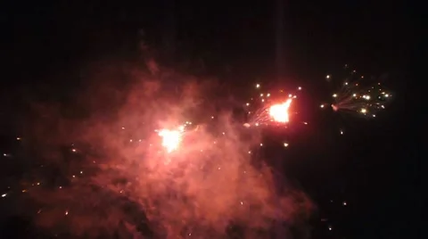 Firework Celebration Stock Footage 11451904