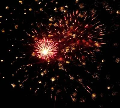 Firework A collage of exploding fireworks Copyright: xZoonar.com/GalynaxAn... Foto stock