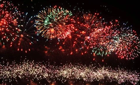 Firework A collage of exploding fireworks Copyright: xZoonar.com/GalynaxAn... 库存照片