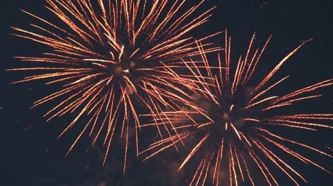 Firework display Stock Footage 40173448
