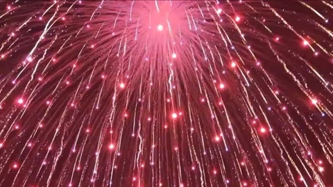 Firework at Diwali night. Video stock 210737709