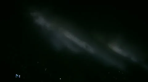 Firework exploding in the sky. Stock Footage 12424450