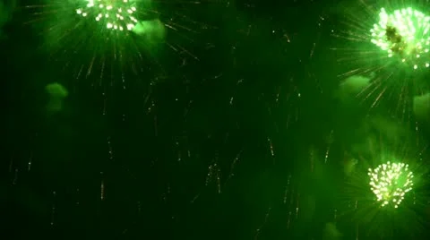 Firework exploding in the sky. Stock Footage 12427595