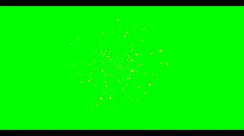 Firework Explosion on green screen backg... | Stock Video | Pond5