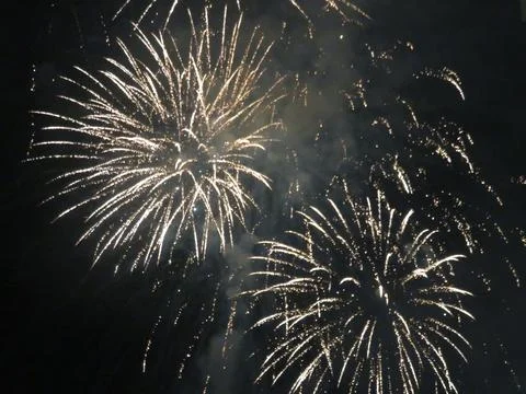 Firework explosion Stock Photos