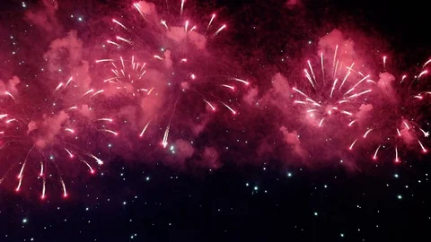 Firework festival show Stock Footage 77573934