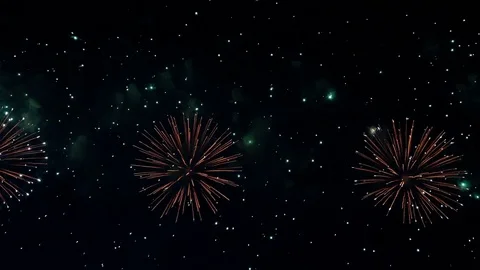 Firework festival show Stock Footage 77573976