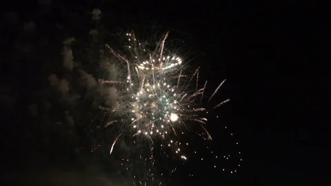 Firework festival show Stock Footage 77578151