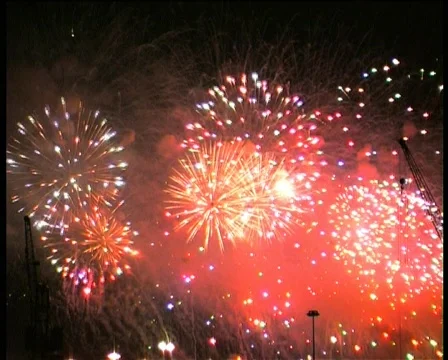 Firework Video stock 118233