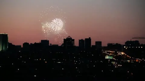 Firework Stock Footage 12203705