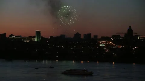 Firework Video stock 12204154